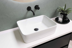 [Sample] Top-mount/undermount Utility Sink with Single Faucet Hole