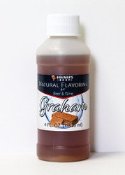 Natural Graham Flavoring Extract - 4/oz