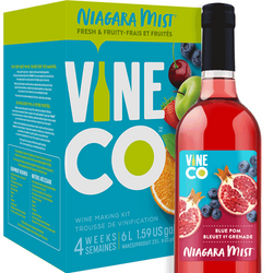 VineCo Niagara Mist™ - Blue Pom Wine Making Kit