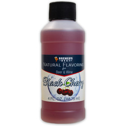 Natural Black Cherry Flavoring Extract - 4/oz