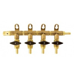 4 Way Co2 Gas Manifold