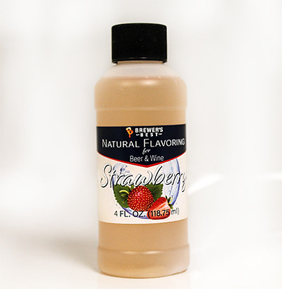 Natural Strawberry Flavoring Extract - 4/oz
