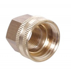 Brass Hose Fitting - Female Hose x 1/2'' FPT Swivel