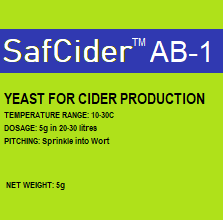 Fermentis SafCider™ AB-1 (5g) Yeast