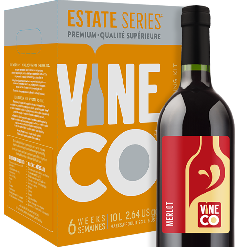 VineCo Estate Series™ - California Cabernet Merlot Wine Making Kit