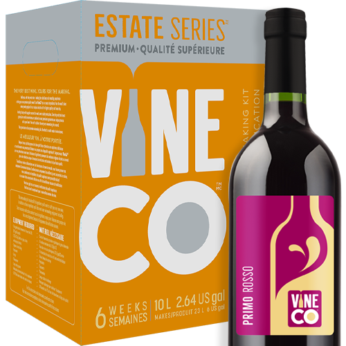 VineCo Estate Series™ - Italian Primo Rosso Wine Making Kit