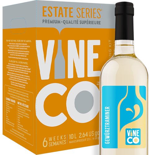 VineCo Estate Series™ - German Gewürztraminer Wine Making Kit
