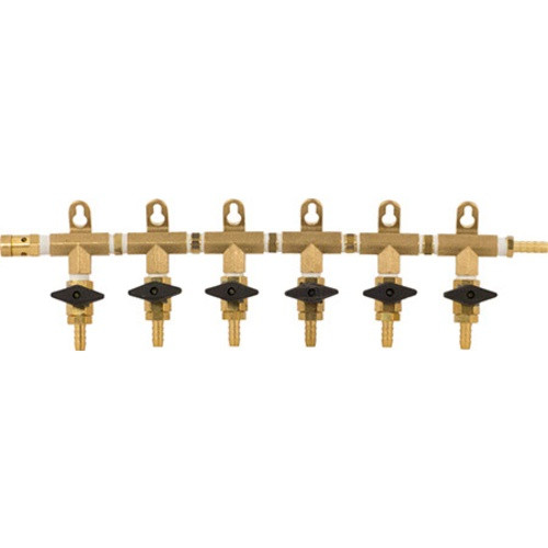 6 Way Co2 Gas Manifold