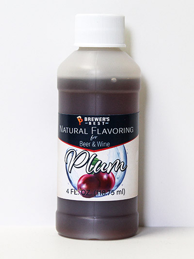 Natural Plum Flavoring Extract - 4/oz