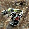 "Tease Me Please Me" Ruby Red Gem Stone Scorpion Ring