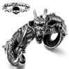 'Vintage Dragon' Big, Bold & Heavy Bangle Bracelet