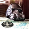 BLACK "Cold War' Gas Mask Ring