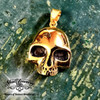 Gold-Tone 'Old School' Keith Richards Style Pendant