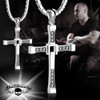 Fast And Furious Vin Diesel Dominic Toretto Cross Pendant