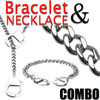 COMBO - Handcuffs Necklace/Bracelet (#929)