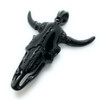 Black - Big & Bold Steer w/Horns Pendant