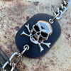 Skull & Leather Wallet Chain (WALLET_CHAIN026)