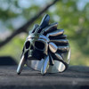 'Washakie' Indian Warrior Skull Ring