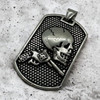 Son of a Gun' Skull & Gun DogTag Pendant