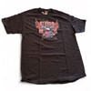 front LARGE - Sturgis 75th Black T- Shirt (#ts066)