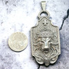 King Leonidas pendant - size comparison