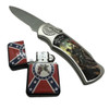 Civil War Gift Set w/Knife & Lighter csa