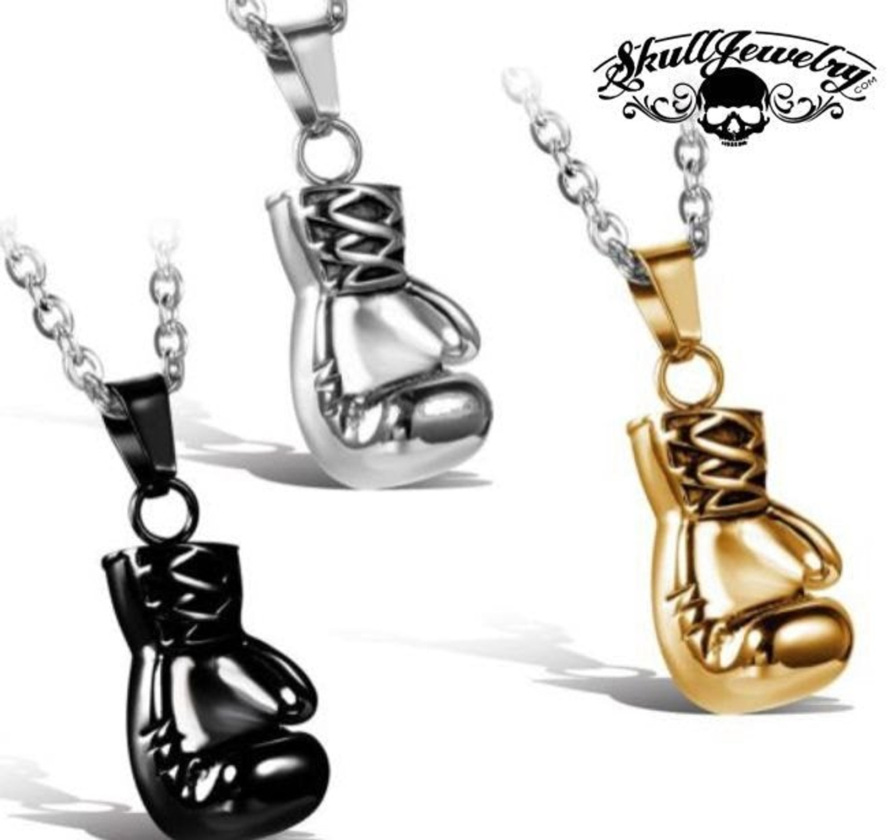 OOMPH Jewellery Gold Tone Boxing Gloves Biker Pendant Necklace for Men &  Boys : Amazon.in: Fashion