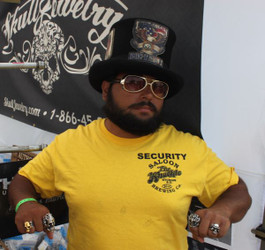 4 Badass Skull Rings Worn By World Famous The Knuckle Security Guard