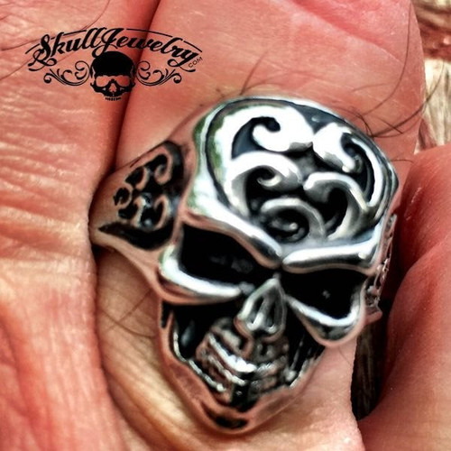 Bad Company    Skull's Skull Ring   #   SkullJewelry.com