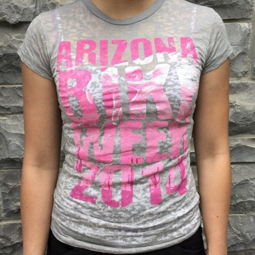 Ladies Arizona Bike Week 2014 T-Shirt