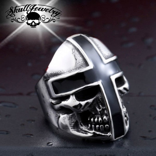 Holy Crusader Skull Ring