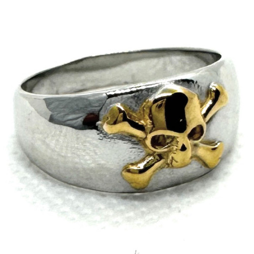 Plunder the Booty' Pirate Ring with Skull & Crossbones