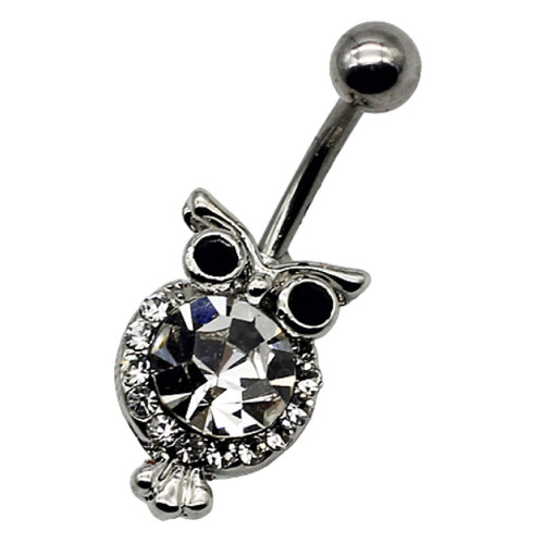 Whispering Woods Watcher belly button ring