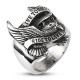 Badass old school eagle ring; live to ride ride to live - #1 seller in stugis, sd