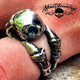 'It Don't Come Easy' Skull Ring with Claw