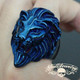 anillo de león azul - Blue lion