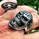 Play With Fire skull ring