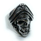 Blackbeard - Pirate Skull Ring (#c350)