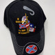 black 'In Dixieland I'll Take My Stand' Embroidered Hat