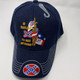 blue 'In Dixieland I'll Take My Stand' Embroidered Hat