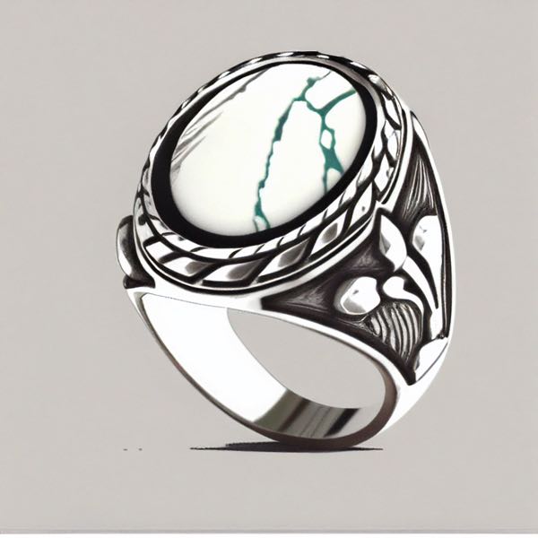 3d rendering of the white buffalo ring