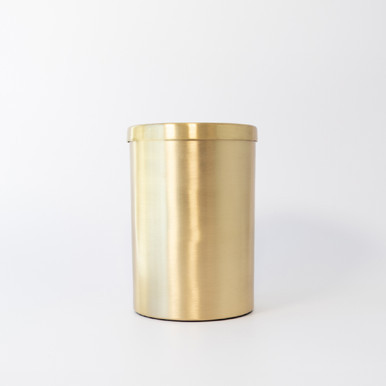 Brass Cylinder Urn