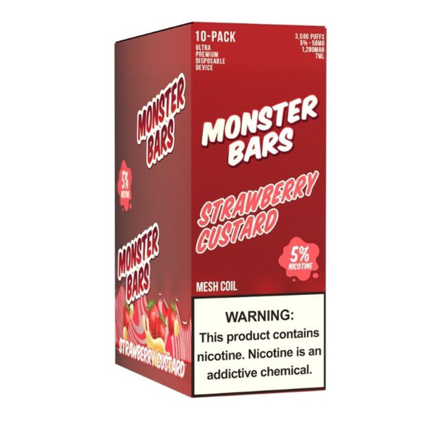 Monster Bars - 10 PACK - 3500 PUFFS