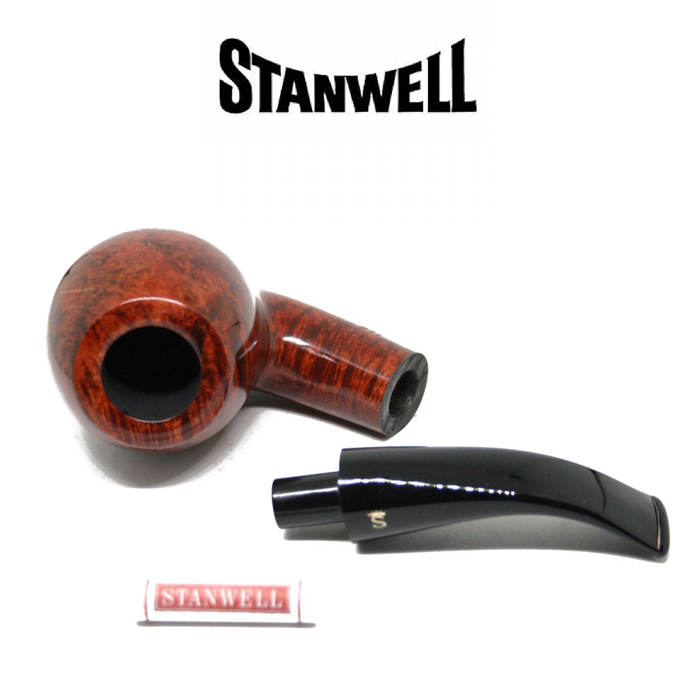 Stanwell - Royal Guard 185 (Brown Polished) - 9mm Filter - GQ Tobaccos