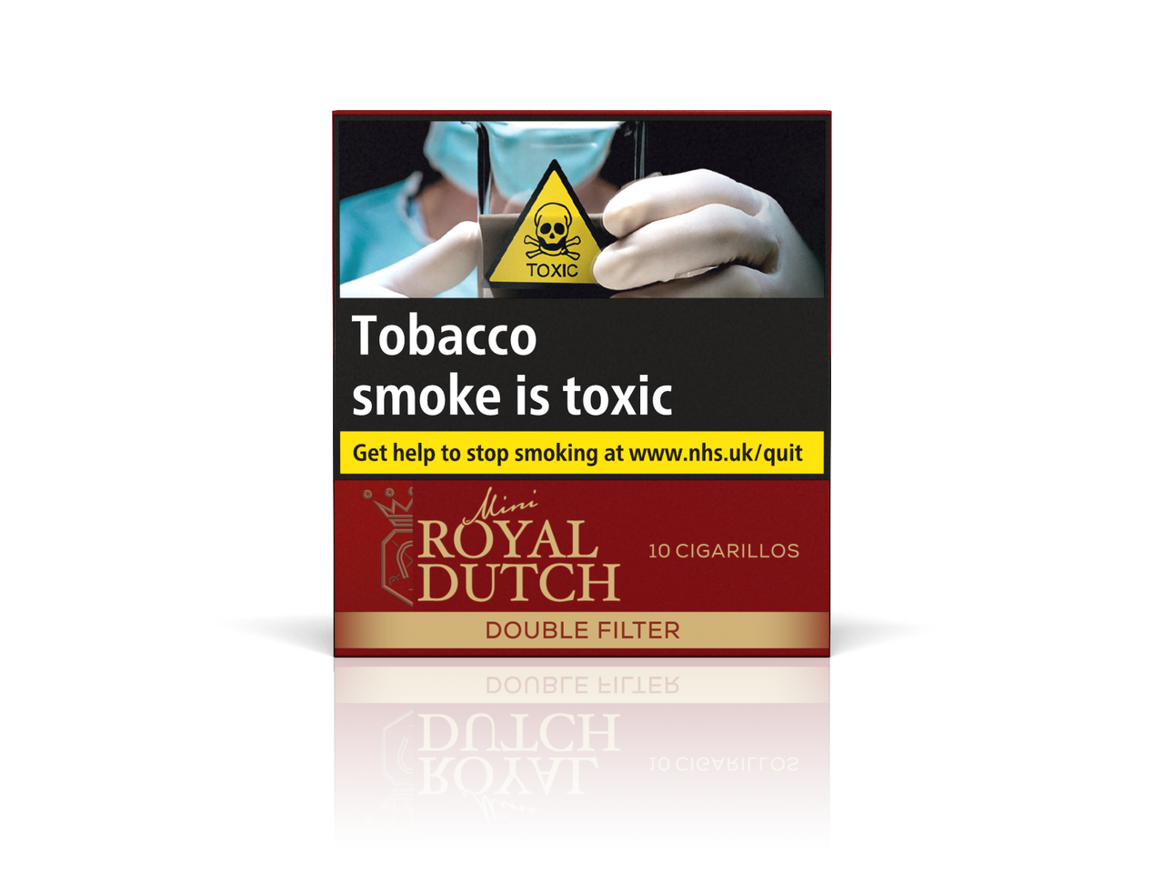 Ritmeester Mini Moods Double Filter Red - 10 X Packs Of 10