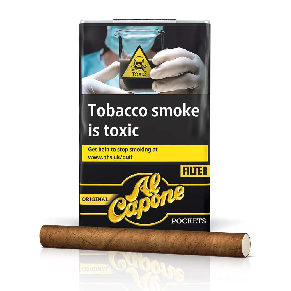 Al Capone - Pockets Original Filter - Pack of 10 Cigarillos
