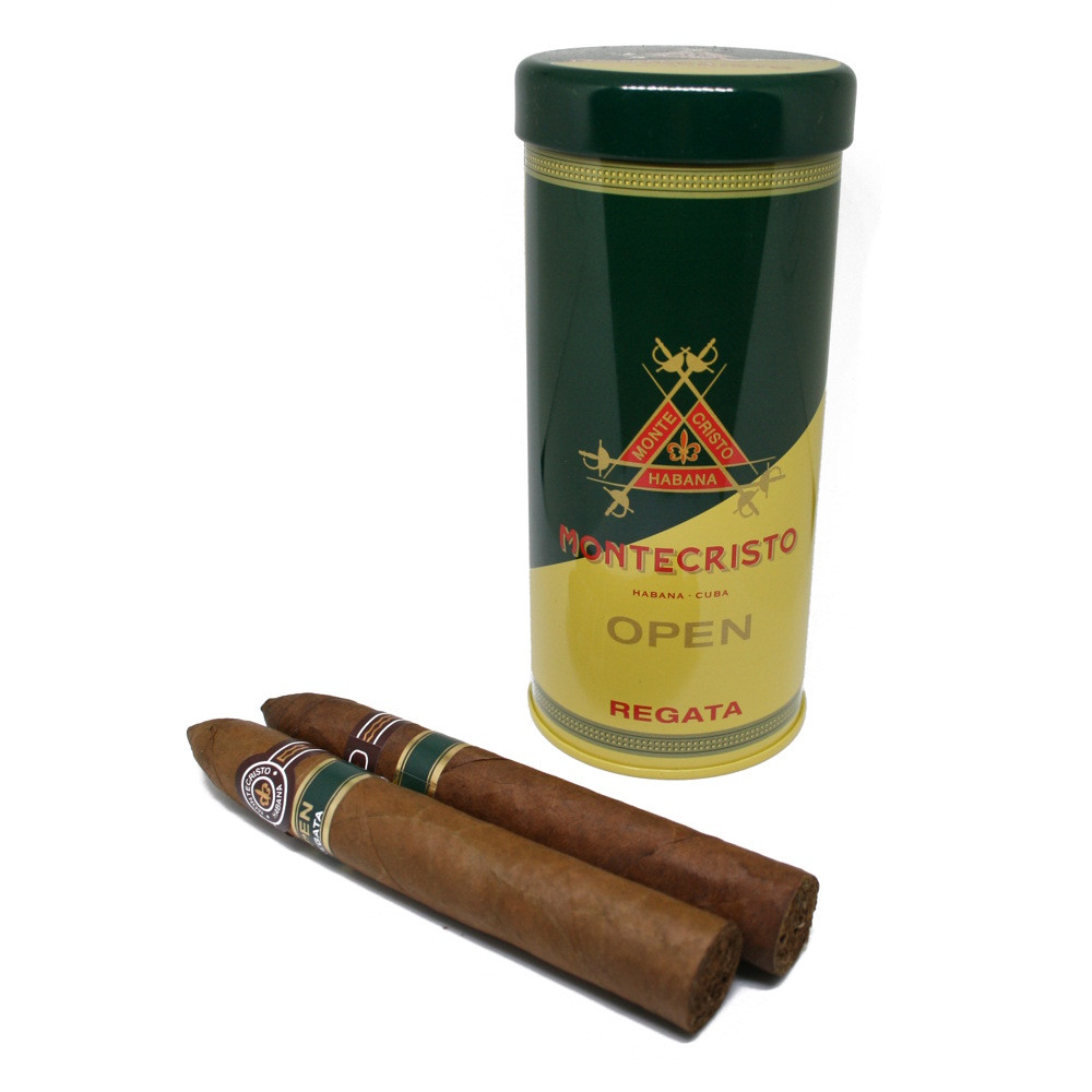 Montecristo - Open Regata - Gift Tin - 8 Cigars - Humi Tin - GQ