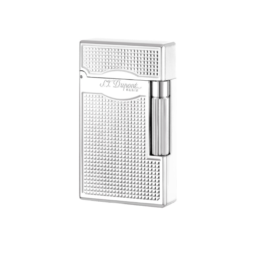 S.T. Dupont - Le Grand - Lighter - Dual Flame Soft & Jet - Grey