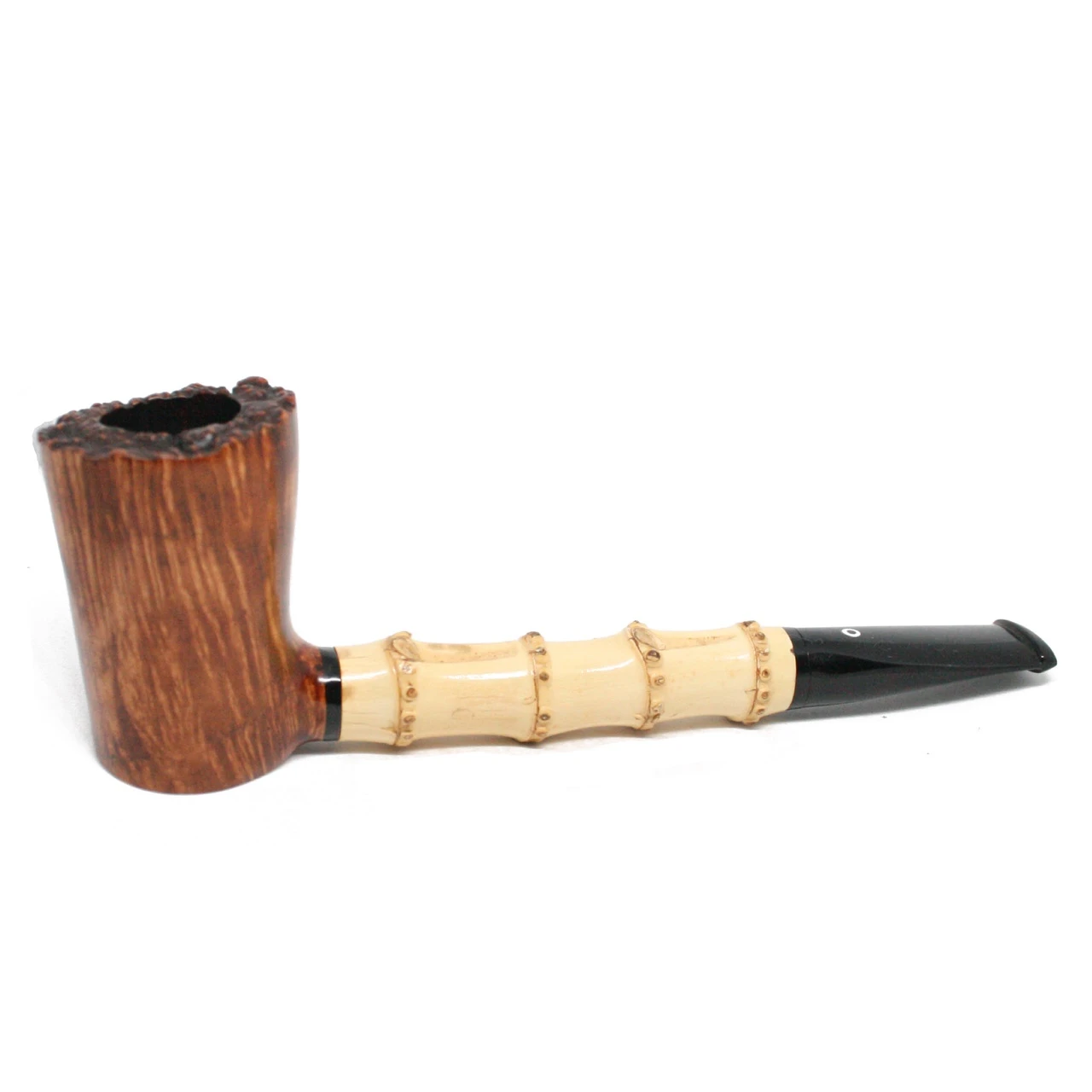bamboo tobacco pipe Northern Briars - Bamboo Stem Bruyere Premier (Gr3) - Plateux Top