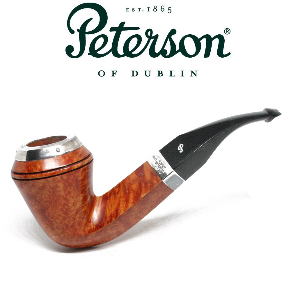 (値下げは不可)PETERSONSTOOP Peterson - XL26 (Natural) - Smooth - Silver Cap - P Lip - GQ Tobaccos